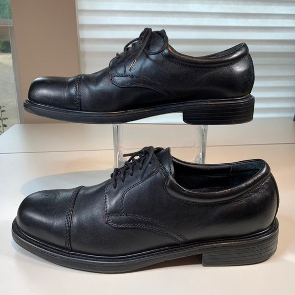 Hunter\'s Bay Shoes Men\'s 11 Black Leather Oxfords casual dress suit main image 5